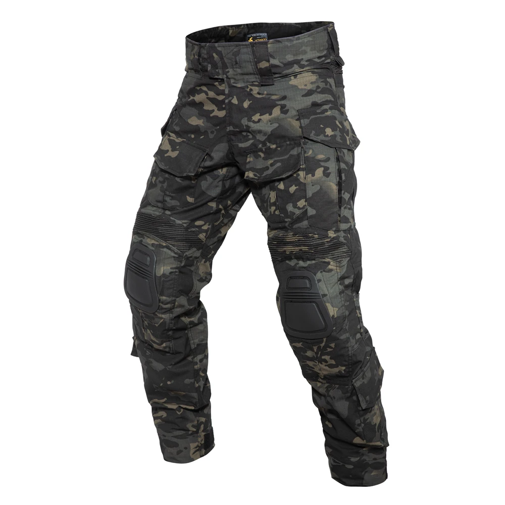 PAVEHAWK US CS MC Camouflage Tactical Cargo Pants Men Combat Army Military Sniper Paintball Airsoft Training Hunting Trousers