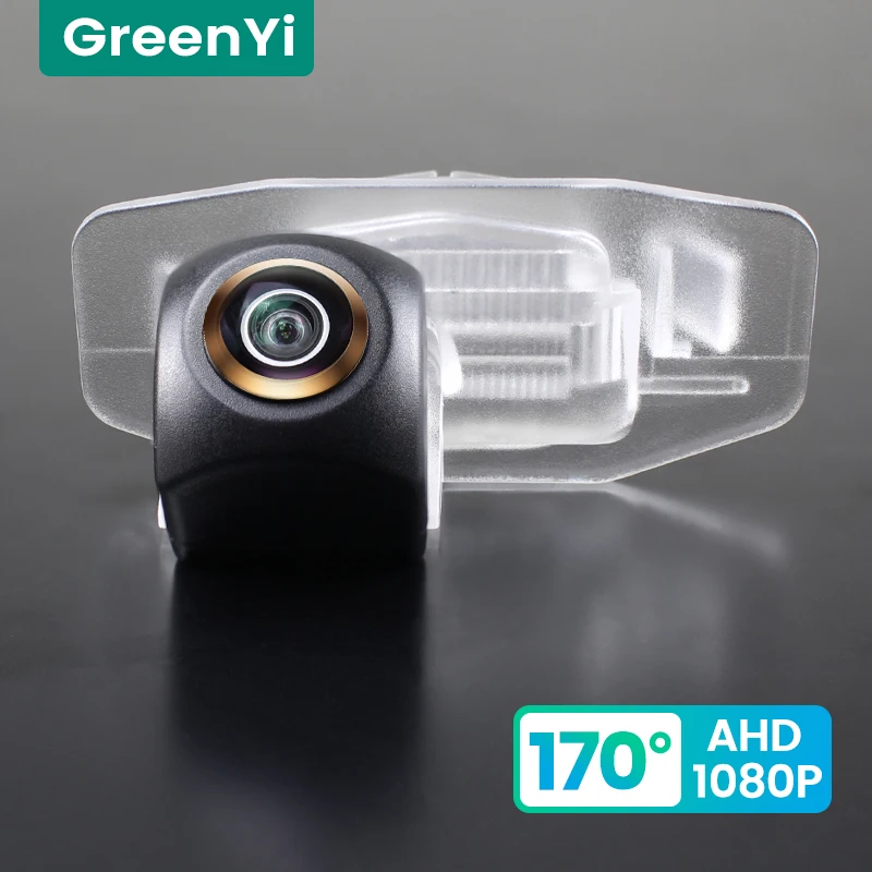 

GreenYi 170 ° HD 1080P Автомобильная камера заднего вида для Honda Civic Accord Ciimo Fit Spirior Night Vision Reverse Reversing 4 pin автомобильная парковка AHD