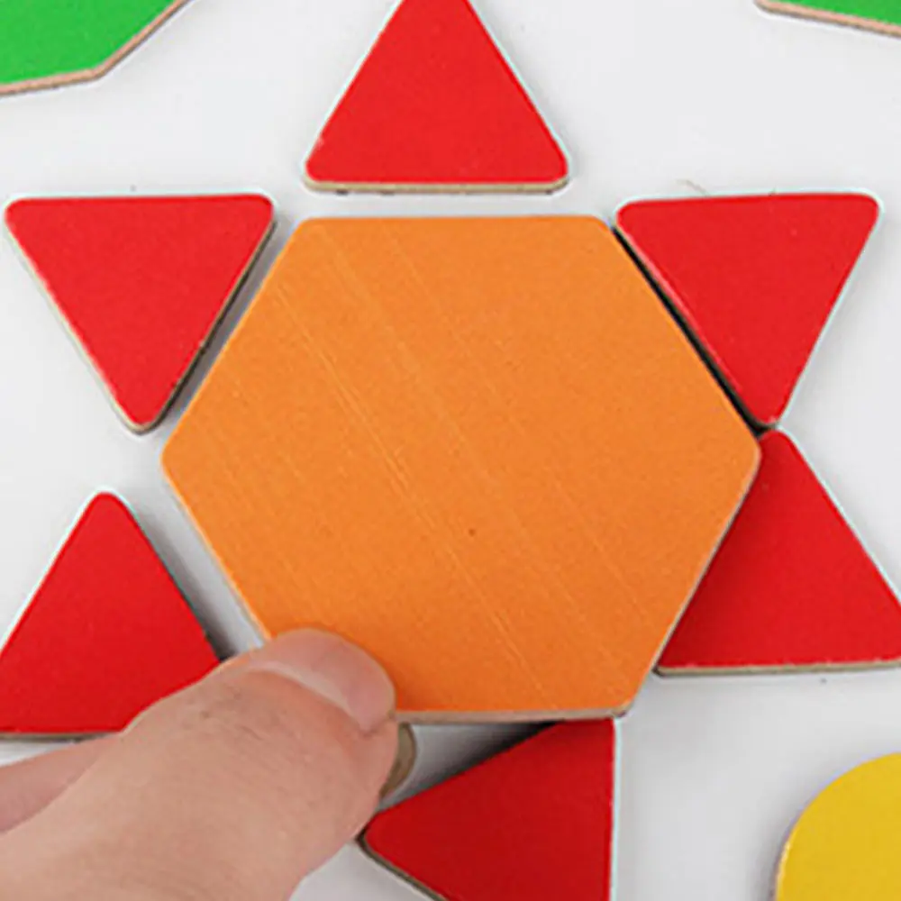 

1 Set Children Drawing Board Toys Educational Magnetic Puzzle Toys (Colorful)