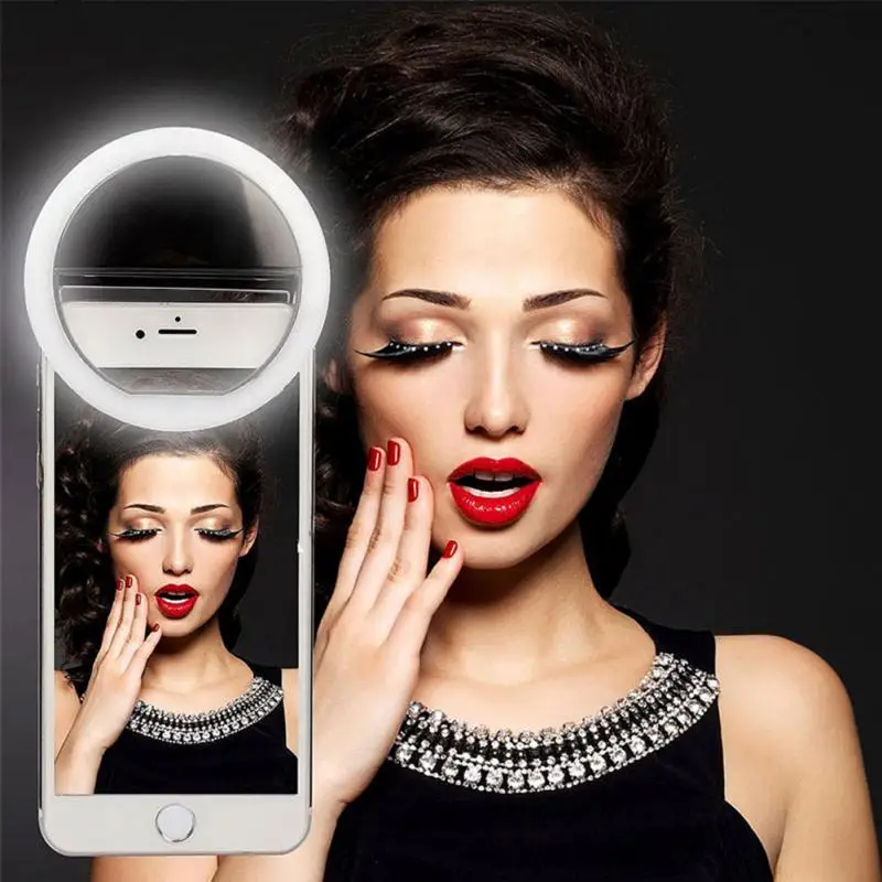 

Selfie Ring Mobile Phone Clip Lens Light Lamp 36 LEDS Luminous Ring Clip Light For Photo Camera Well Smartphone Beauty