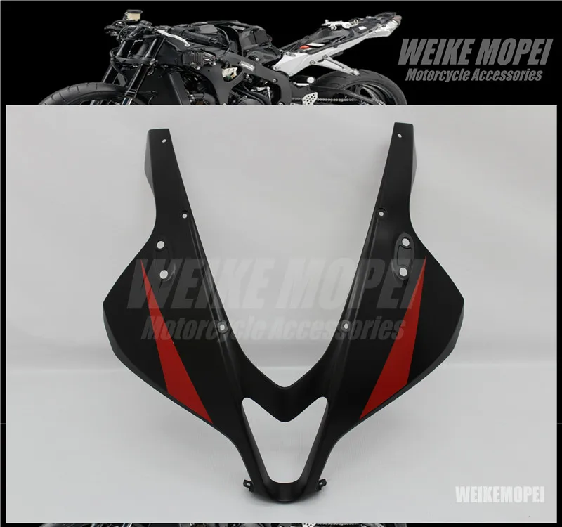 

Матовый подходит для Honda CBR600RR F5 2007 2008 2009 2010 2011 2012 передний верхний обтекатель фары хомут нос