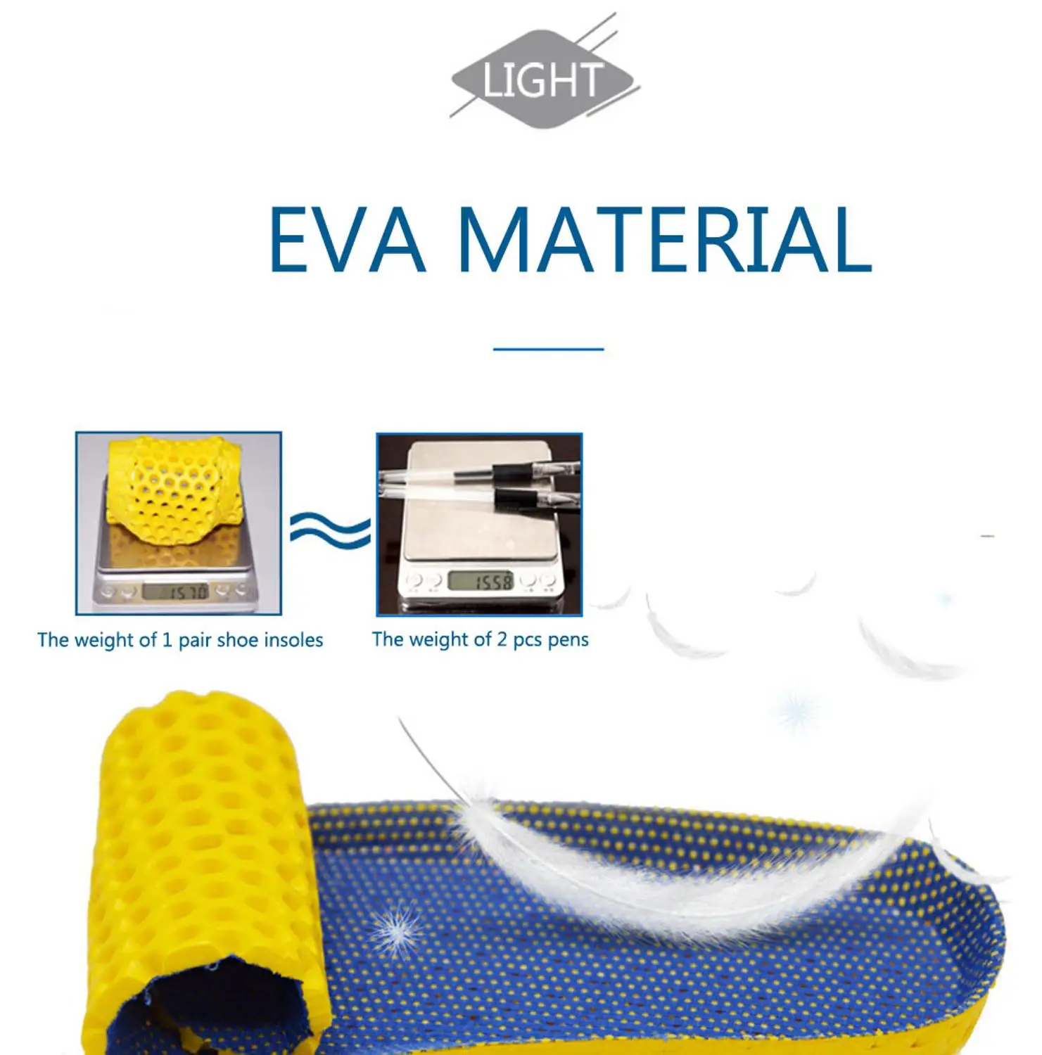 Стельки для обуви из пены с эффектом памяти дышащие безопасные поддержкой свода