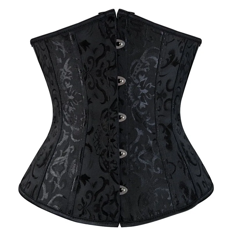 

Gothic Corset Women Sexy Underbust Corset Waist Trainer Corset Shaper Plus Size Corpete Corselet Black White Red Blue S-6XL