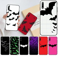 huagetop goth vampire bat gothic grunge phone case for huawei honor 30 20 10 9 8 8x 8c v30 lite view pro
