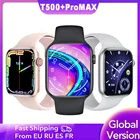 Смарт-часы T500 + Pro MAX, 1,69 дюйма, GPS, фитнес-трекер