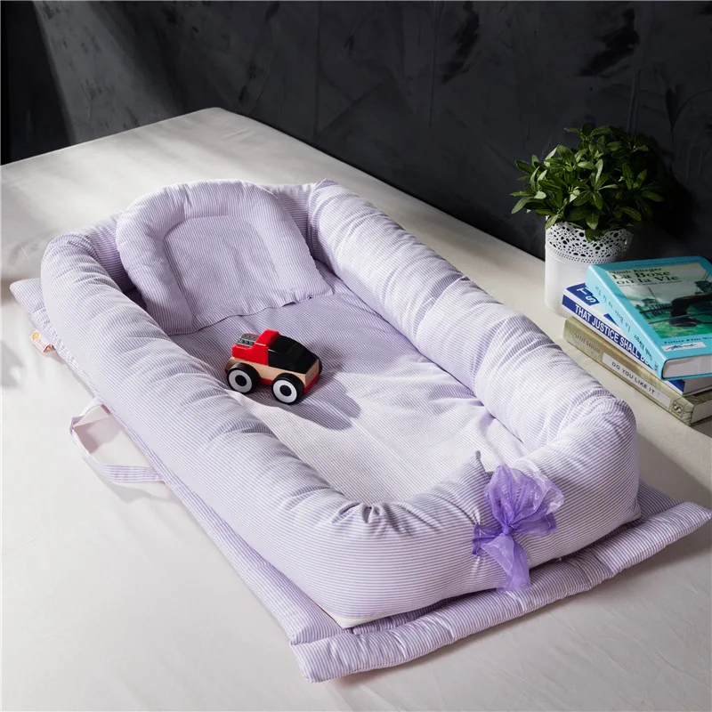 

new 2021 Baby sleeping artifact portable crib bed baby isolation bed multifunctional foldable bionic bed portable baby nest bed