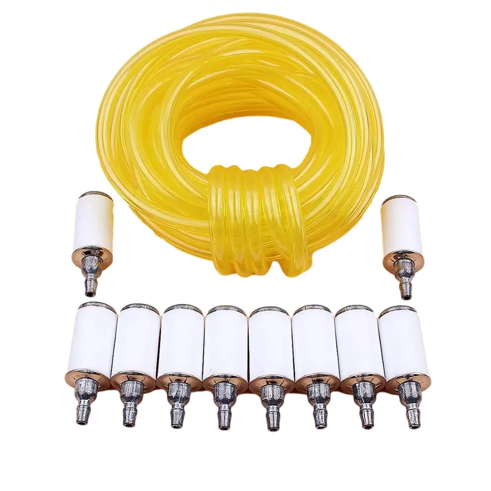 

5M Fuel Hose Line Fuel Filter Kit 1/8''*3/16'' 3*5mm Gasoline Filter Set For Stihl For Husqvarna Carburetor Accessories