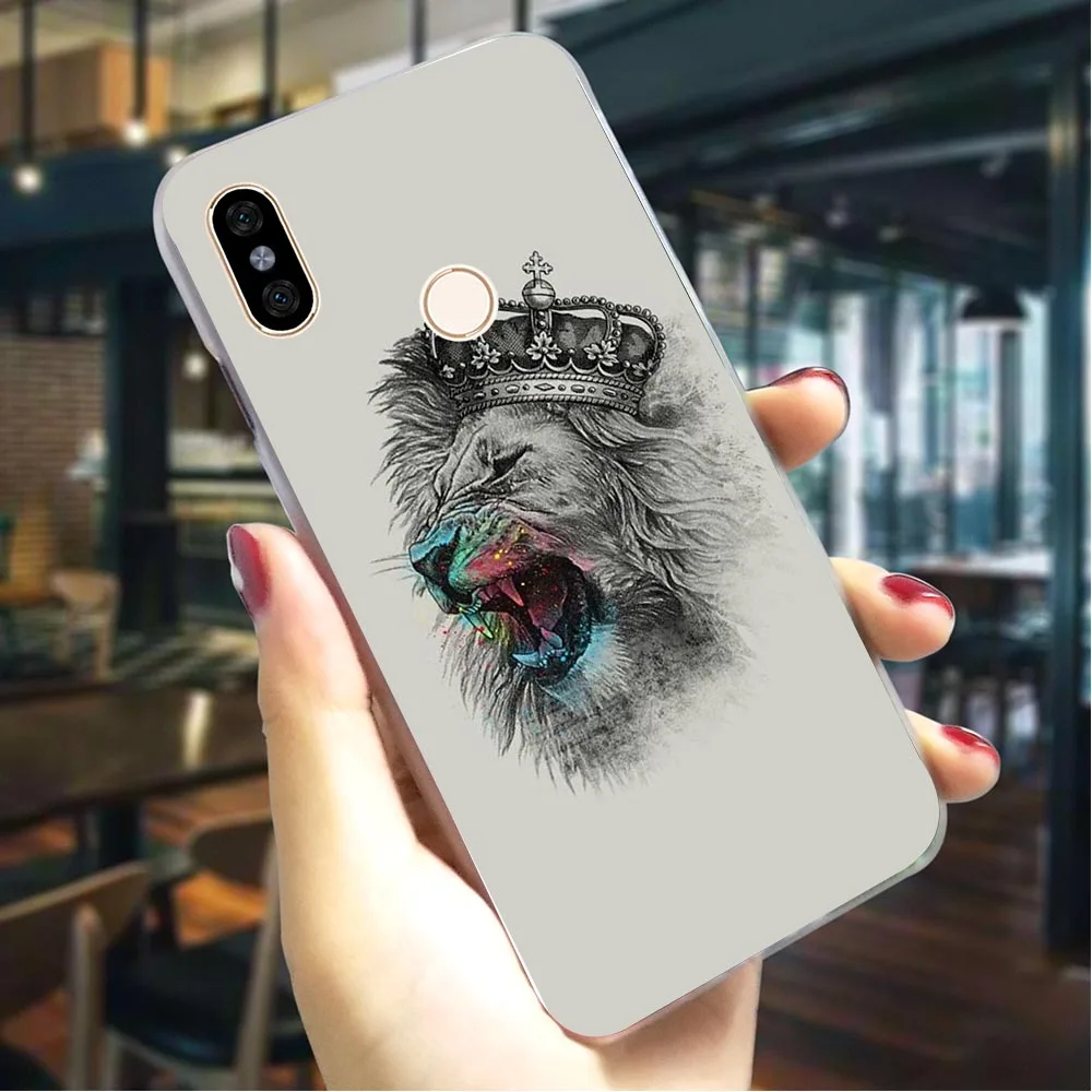 Чехол для телефона Xiaomi Mi 9se чехол с анимацией и изображением короля льва A1 A2 Lite 5X 6X