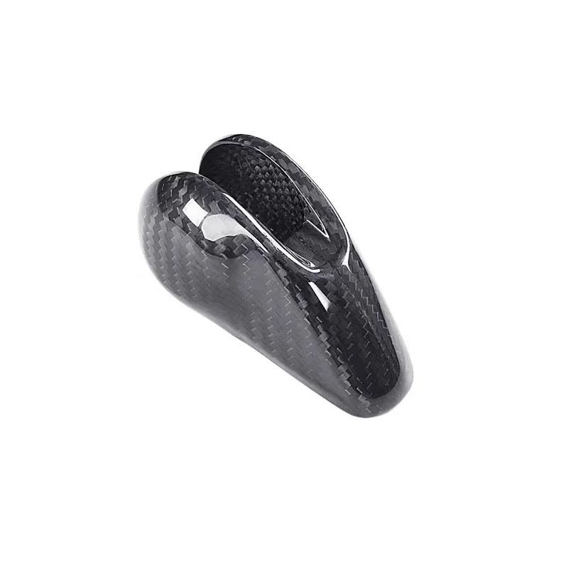 

100% Real carbon fiber,Refitting carbon fiber Gearshift handle cover for Porsche Macan and Panamera 917,Modification Shift Lever