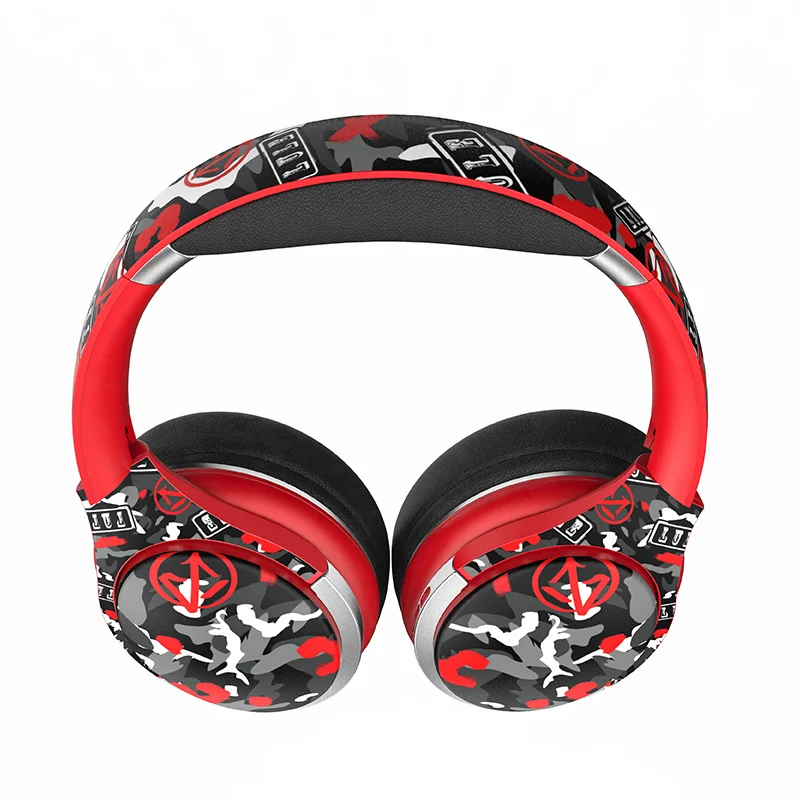 

BluWheel HD Sound Super Bass Беспроводные Bluetooth 5,0 наушники складные спортивные наушники с функцией TF микрофона