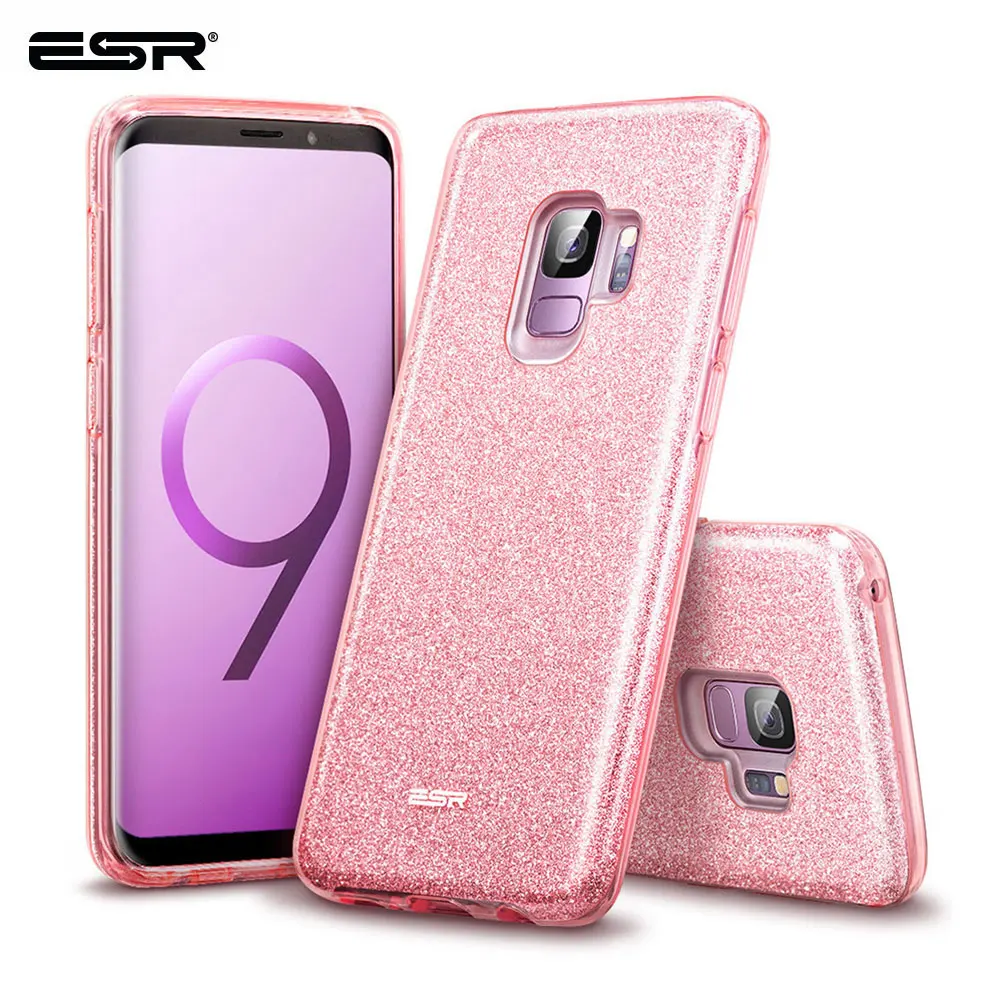 ESR чехол для Samsung Galaxy S9 чехол-накладка серии макияжа Блестящий Защитный