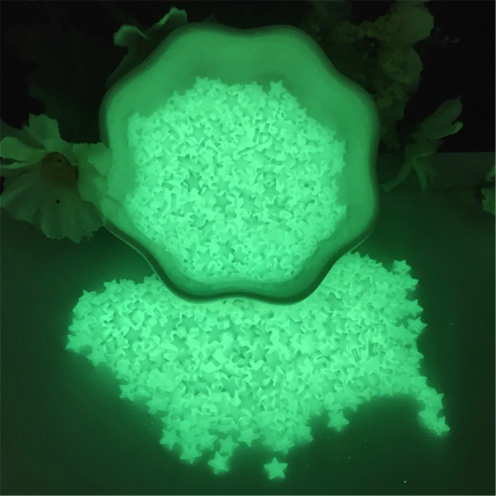 Светящиеся звезды для смолы Материалы творчества полимерная прозрачная глина