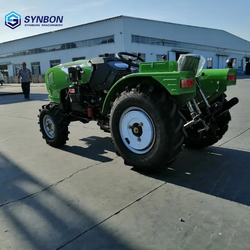 Новый 25HP 4WD теплица садовый трактор мини гидравлический сельскохозяйственная