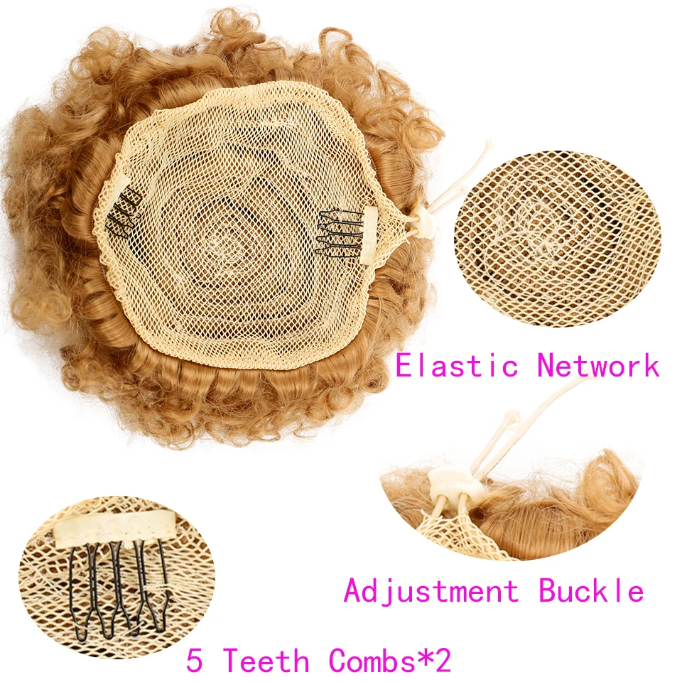 MANWEI афро пуховка синтетические волосы пучок шиньон для женщин кулиска конский