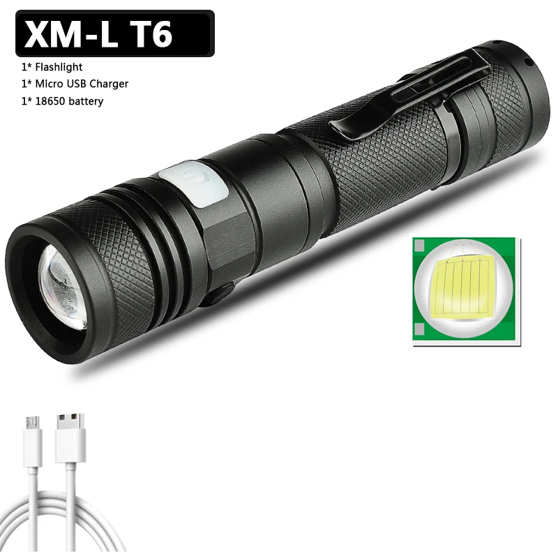 

Портативный LED фонарь ZHUIGUANGZHE