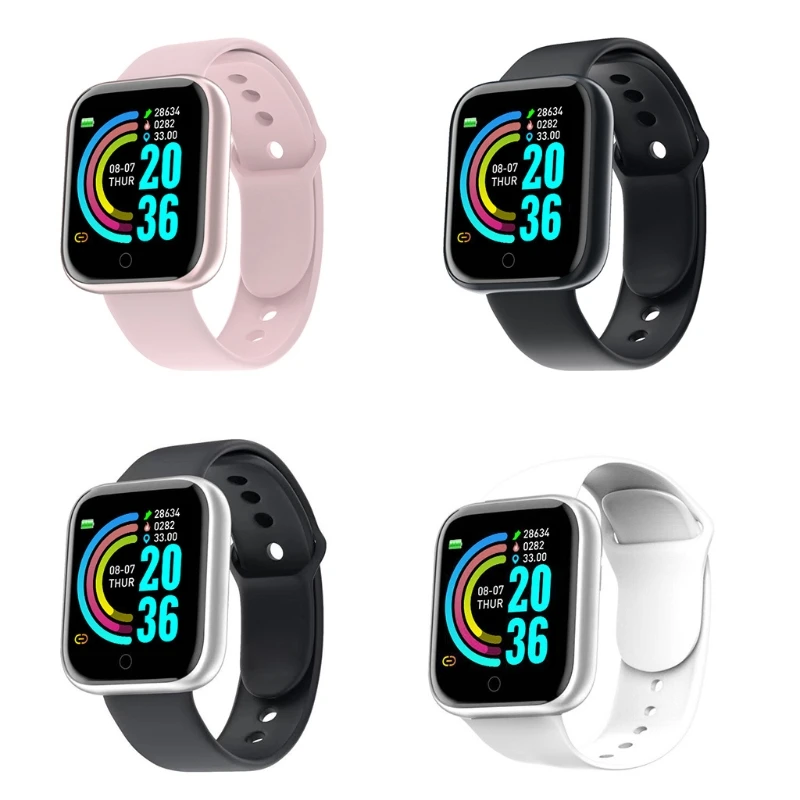 

Y68 Smart Watch Women Men Sport Bluetooth Smart Band Heart Rate Monitor