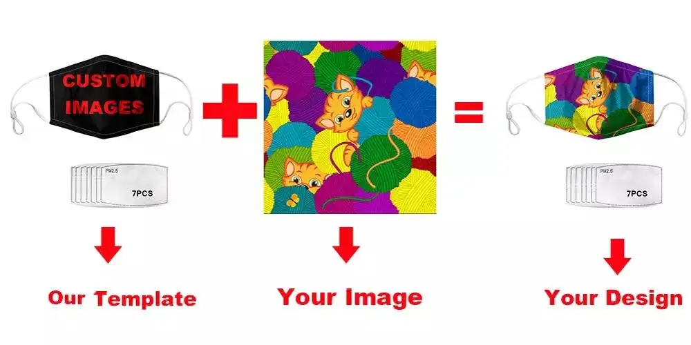 Респиратор для мужчин и женщин с 3D принтом 4 фильтрами стильная многоразовая