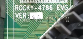 Плата для промышленного оборудования ROCKY-4786EVG-RS-R41 VER 4,1 с двумя сетевыми портами