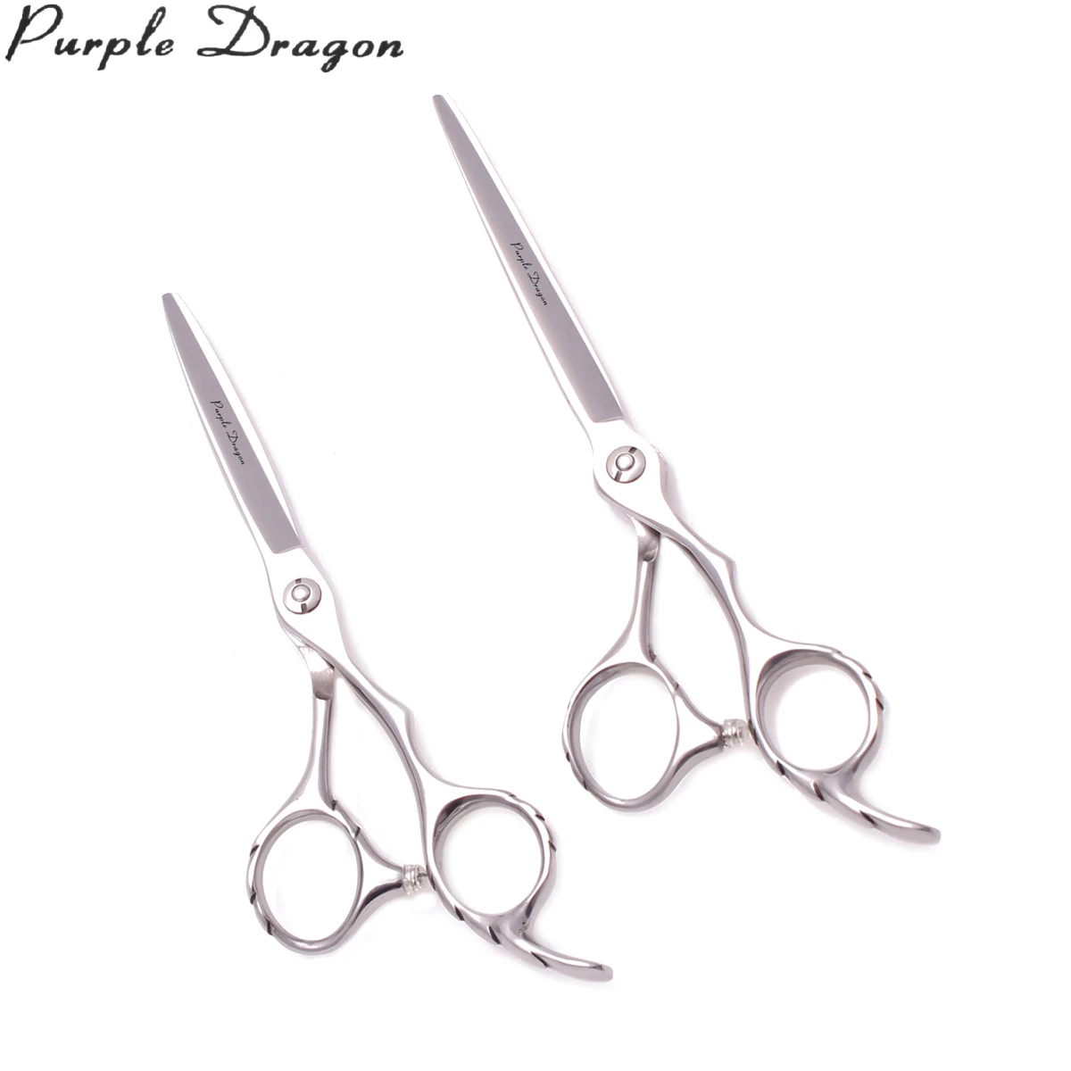 Парикмахерские ножницы для стрижки волос с фиолетовым драконом 5 &quot6&quot Японские