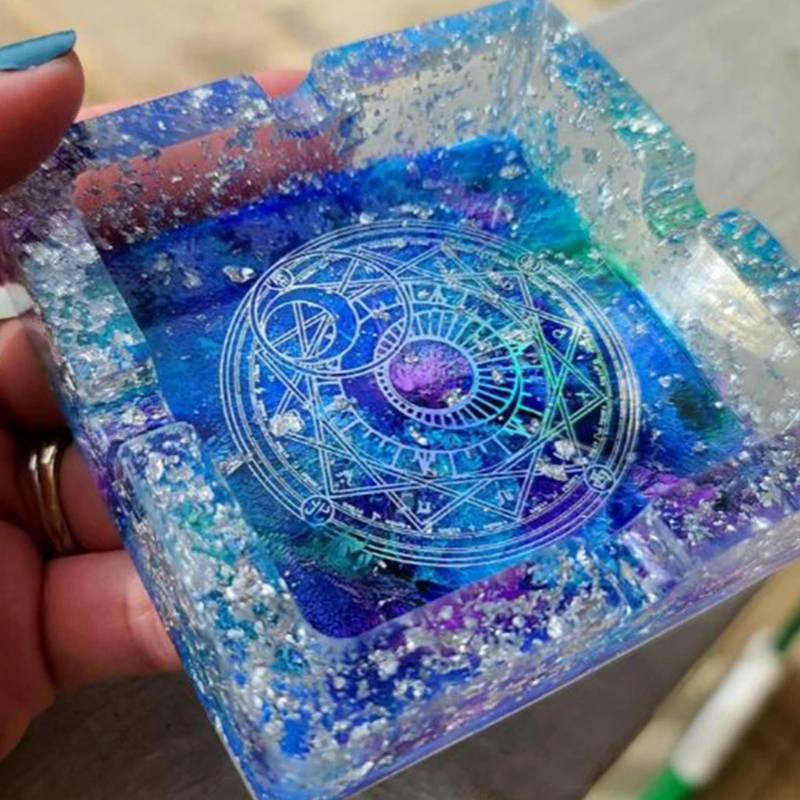 F2TD Resin Craft Decorate Stickers Decoration Diy by Will Mold 10 Different Patterns Easy Usage | Украшения и аксессуары