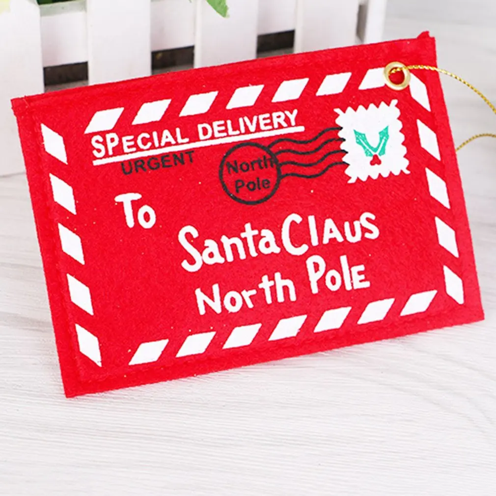 Уникальный рождественский Конверт рождественские конфеты поздравительные