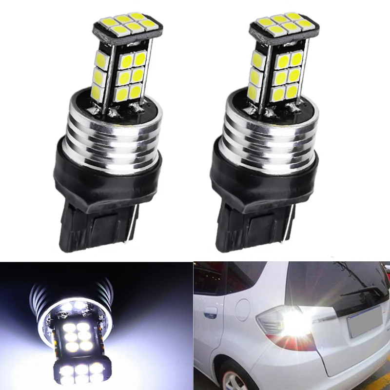 Светодиодный сигнальный светильник T20 2x супер-яркий светодиодный 24SMD 3030 WY21W W21/5W W21W