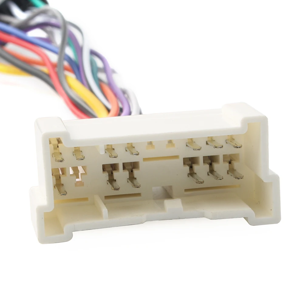 Автомобильная проводка ISO стерео радио штекер свинцовый ткацкий адаптер для Hyundai