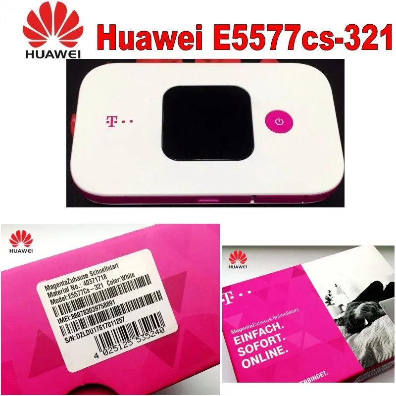 

Huawei e5577cs-321 Mobile Hotspot 4g LTE USB 150 Mbps Router