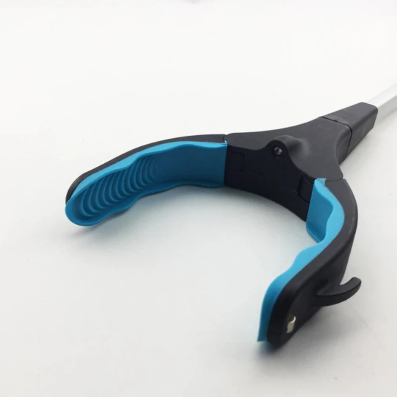 Новые складные длинные зажимы для мусора инструмент захвата изогнутая ручка