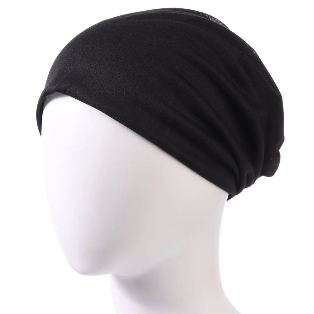 

1pc New Summer Beanies For Men Women Unisex Solid Color Thin Knitted Hat Casual Multifunction Hedging Cap Hats Kerchief 2021