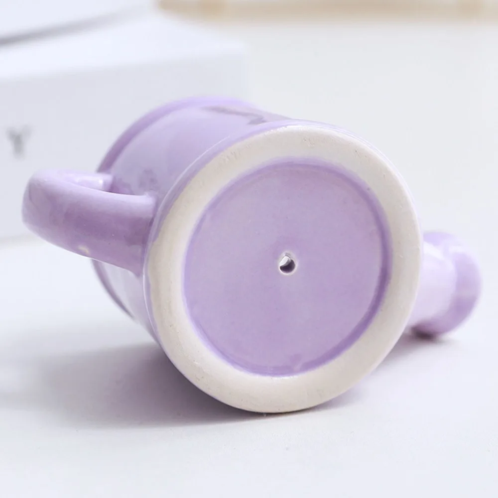 

2pcs Watering Can Gardening Plants Watering Bottle Garden Supply (Purple, Blue)