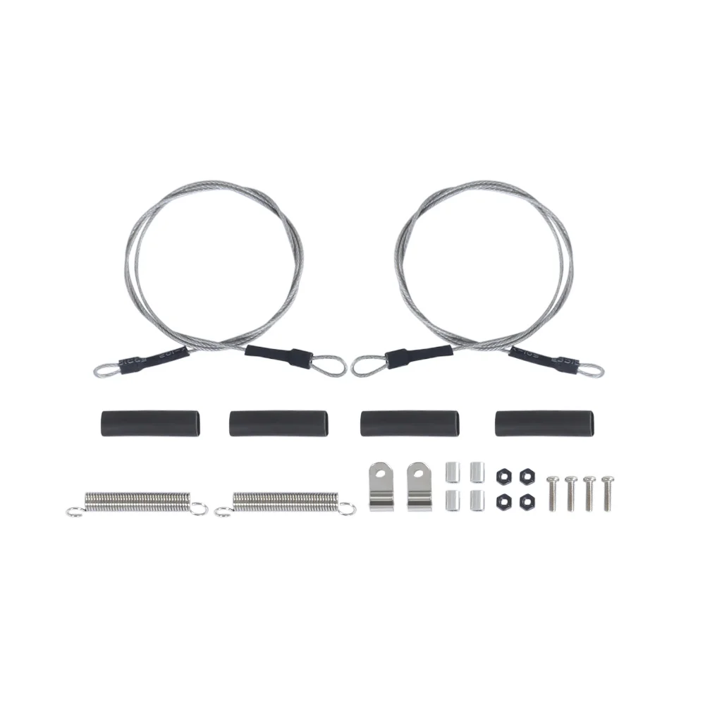 

RC Car Steel Rope Set for 1/10 RC Crawler Car TRX-4 TRX4 Axial SCX10 90046 RC4WD D90 Upgrade Parts