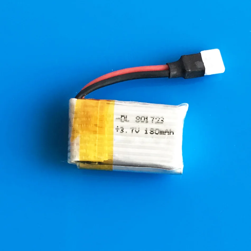 20C 3 7 V 180mAh Lipo литиевая полимерная аккумуляторная батарея 801723 для серии X5