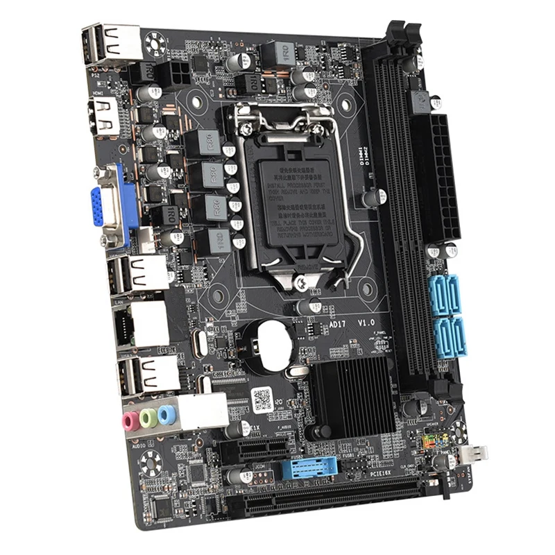 

H55M Computer Motherboard Support LGA1156 Processor DDR3 Memory MATX Desktop Computer Game Motherboard