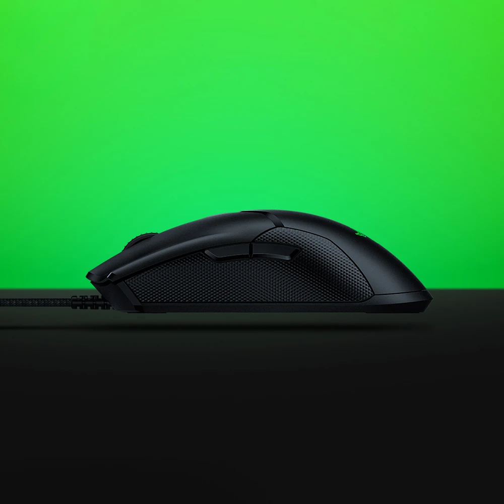 Razer Viper Проводная игровая мышь 16000 dpi RGB компьютерные мыши PAW3390 Оптический сенсор 60g Легкий кабель SpeedFlex dpi для ПК