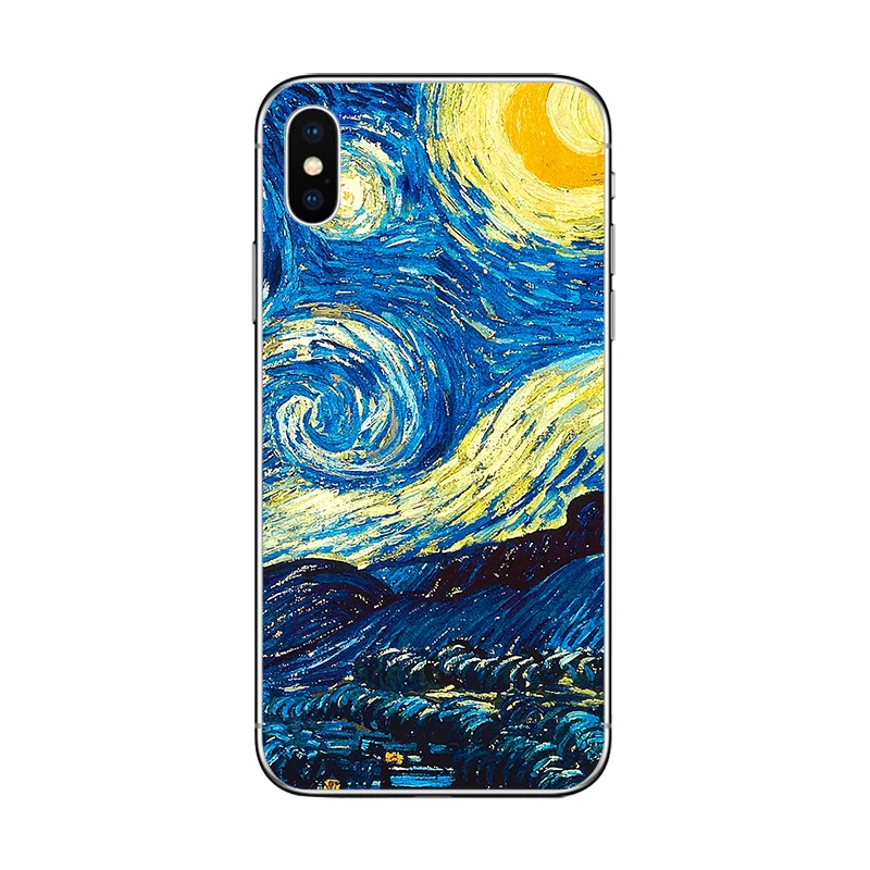 Чехол ciciber с художественным рисунком Ван Гога для Apple iPhone 11 Pro Max X XR XS MAX 7 8 6 6s Plus 5