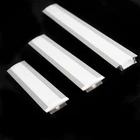 Встраиваемый светодиодный алюминиевый профиль, 5 шт., 121620 дюймов, YW, 2811, 2812, 2813, 6803, 2801, 6812, 9822, программируемая лента, Встроенный канал