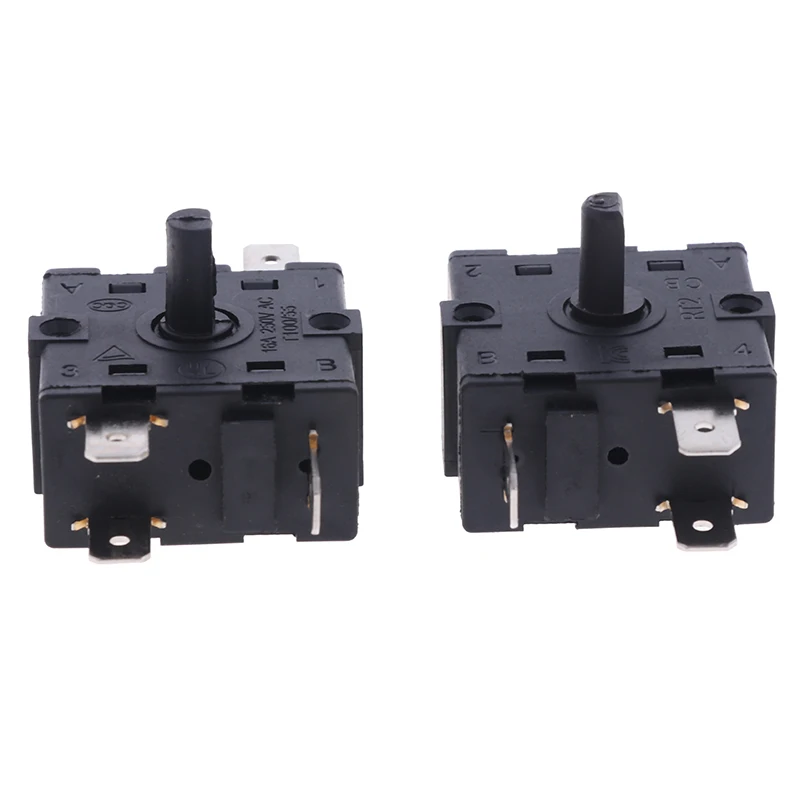 Электрический обогреватель помещений вращающийся переключатель 3 контакта 5