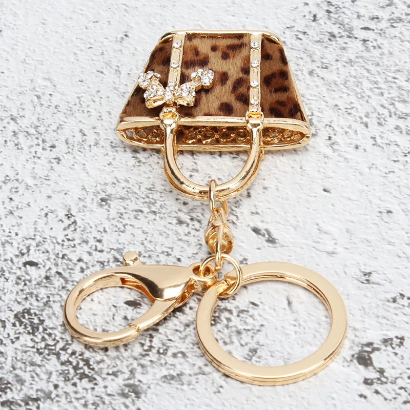 Мини-сумка брелок из лошадиного меха модные кольца для ключей Женская Дамская