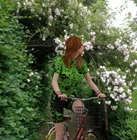 2021 LairschDan летняя велосипедная майка, форма для кошек, велосипедная униформа для женщин, Зеленый Спортивный комплект для езды на велосипеде для девочек