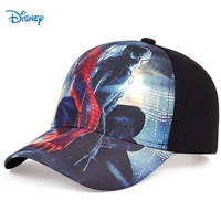 disney marvel hat spider embroidery children hat sun hat hip hop hat superhero cosplay suitable for 3 8 years old adjustable