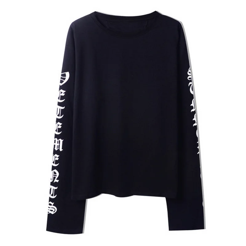 

HIP HOP T-Shirt Men Fashion 2021 Autumn New Long Sleeve O-neck T shirt Top Tees Punk Tshirt Clothes ash lynx shirts korra