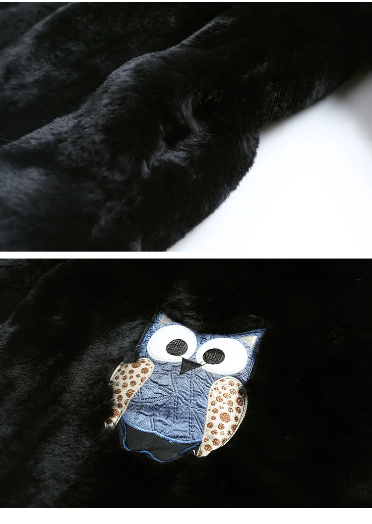 Детская меховая одежда зимнее новое длинное пальто для маленьких девочек 2019