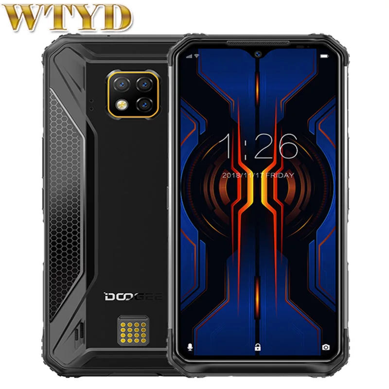 Прочный мобильный телефон Doogee S95 Pro IP68/IP69K 6 3 дюйма 8 ГБ 128 тройная камера 48 МП