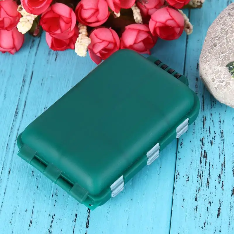 Mini 10 Compartments Potable Plastic Fishing Box Gear Tackle Lures Hooks Baits Storage Case Pesca Anzol Accessories | Спорт и