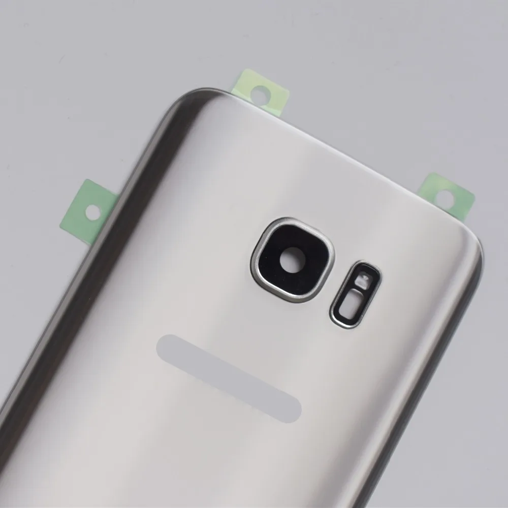SYART для samsung Galaxy S7 Edge G935 задняя крышка корпуса батареи задняя дверь стекло+ пленка камера объектив