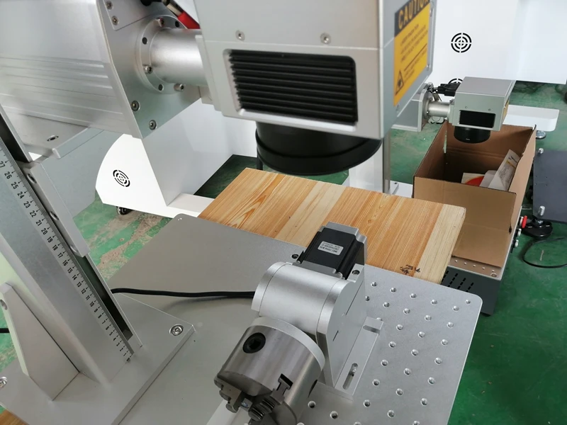 20W 30W split Fiber Laser Marking Machine with raycus source Metal Engraving for all kinds of metal | Инструменты