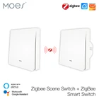 МОС Новый Tuya ZigBee умный светильник переключатель с переключателем сцены комплект 23 способ мультиконтроль без нейтральный провод работает с Alexa Google Home