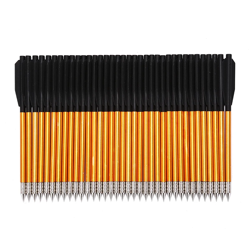 

36pcs/set Aluminum 6.2mm Archery Arrow Heads Flecha For Crossbow Arrow