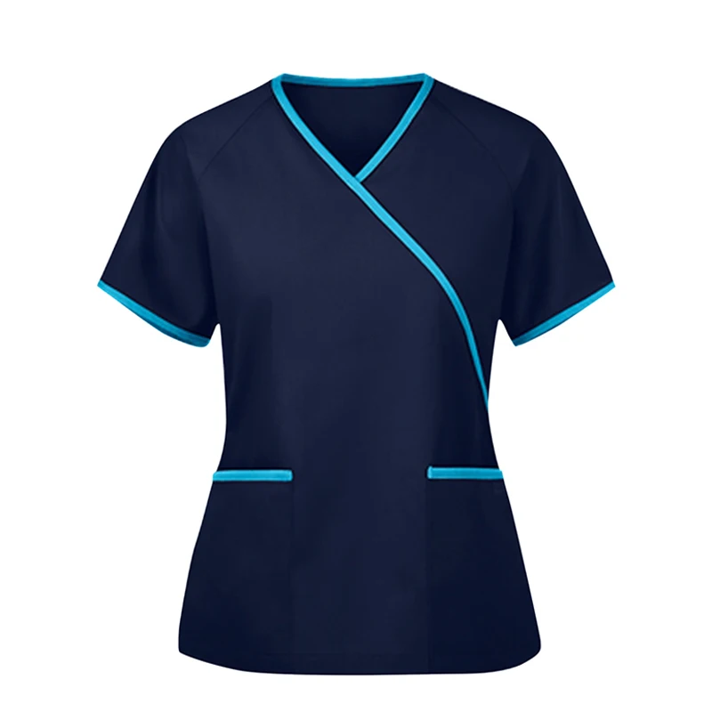 

Plus Size Medical Uniform Women Beauty Salon Clothes Nursing Scrub Shirt Unisex Nurse Uniform nurse bag organizer nurse medical